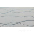 high golssy acrylic board / MDF board / white stripe